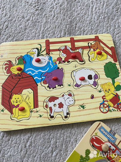Деревянные пазлы