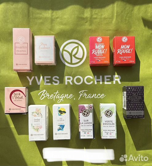 Миниатюры парфюмов Ив Роше Yves Rocher