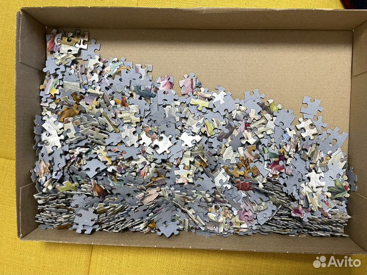 Пазл Микеланджело и Кандинский 1000