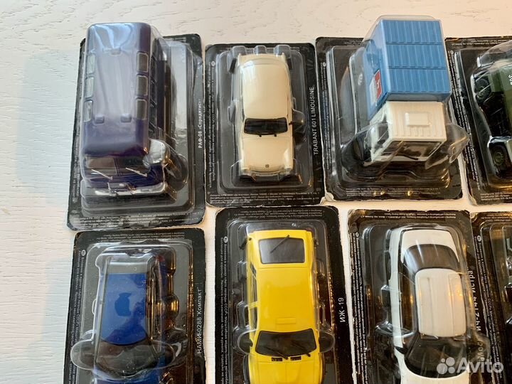 Коллекционные модели Hachette 1:43