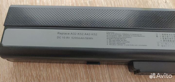 Аккумулятор для ноутбука asus