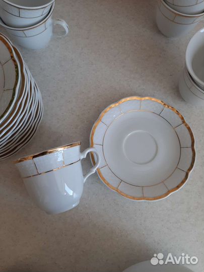 Сервиз чайный Чехия новый