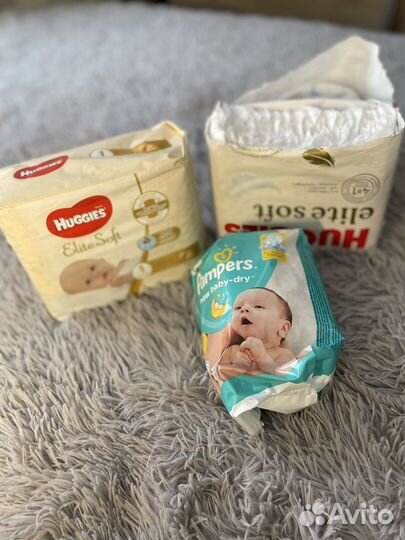 Подгузники для новорожденных 1