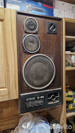 Колонки Radiotehnika S-90 с усилителем