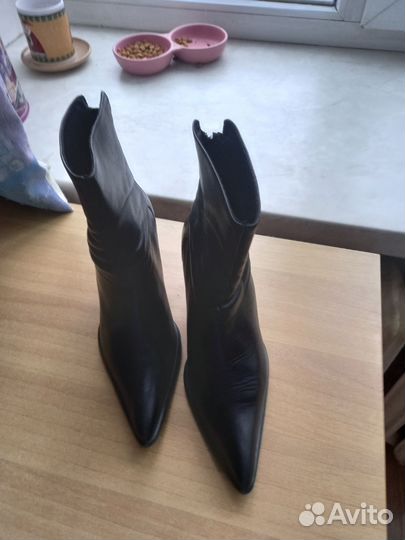 Ботильоны натуральная кожа 37