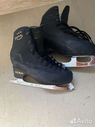Коньки фигурные edea overture 220 черные