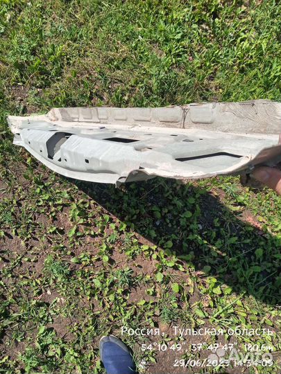 Панель кузова задняя opel astra h седан