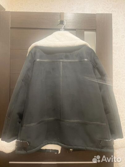 Дубленка авиатор женская 44 46