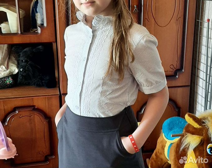 Школьная блузка