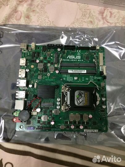 Материнская плата asus prime H310T R2.0 mini-ITX