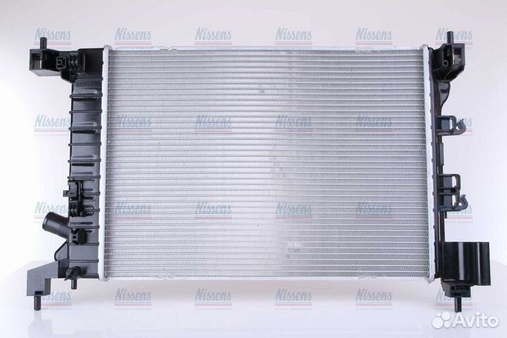 Радиатор охлаждения двс chevrolet aveo (2011) 1.2