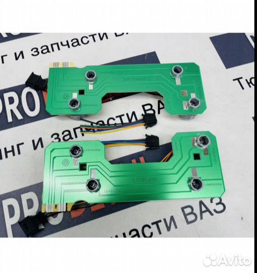Платы задние ваз 2107,с цоколем от priora