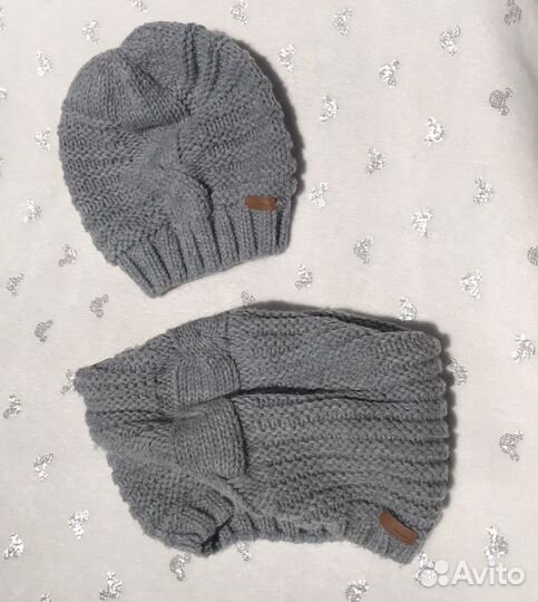 Шапка и снуд, no name новые