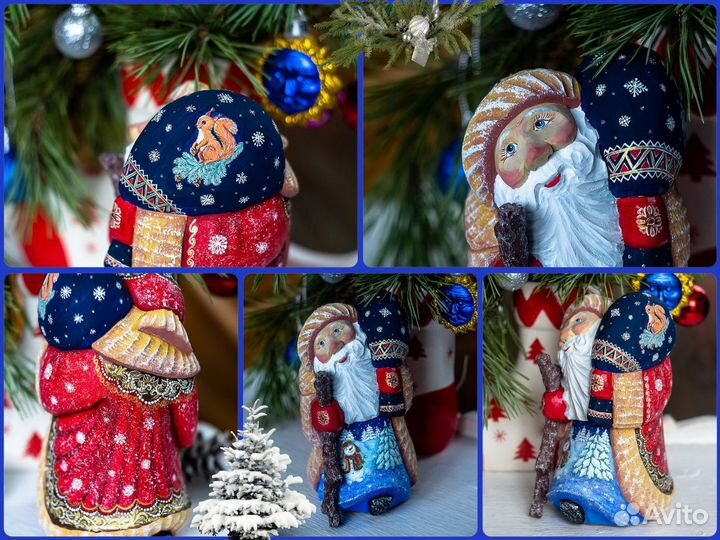 Дед Мороз 18см