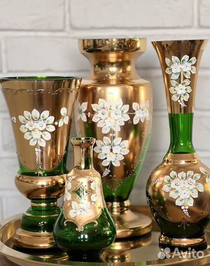 От 1500 Оригинал Bohemia Чехия вазы для цветов