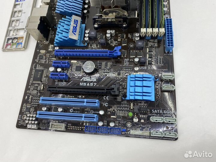 Плата asus M5A97 + проц Phenom II X6 1075T + 8Gb