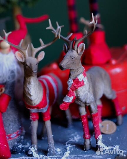 Олени новогодние