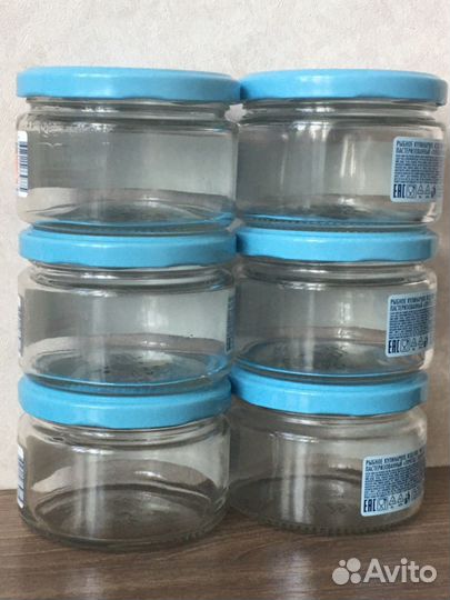 Банки стеклянные 180 грамм