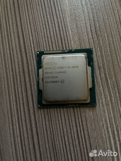 Процессор intel core i5 4670