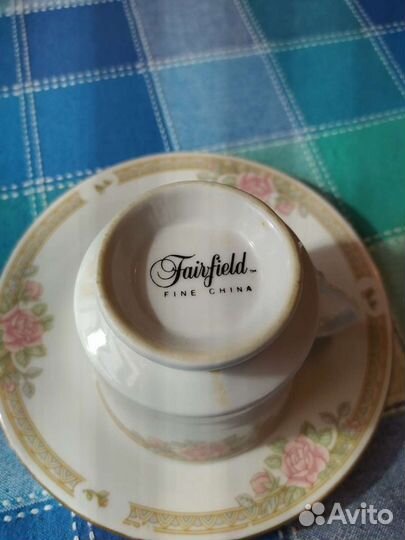 Китайская чашка с блюдцем