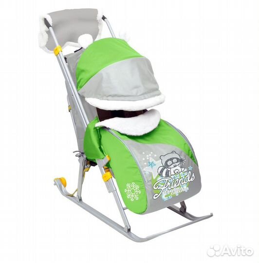 Коляска санки 