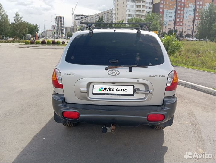 Hyundai Santa Fe 2.4 AT, 2002, 212 000 км