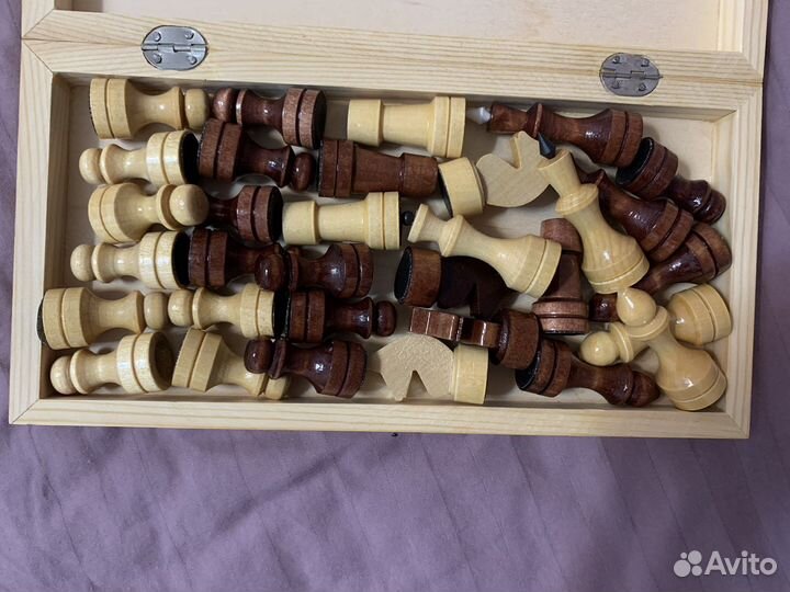 Шахматы деревянные