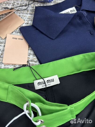 Шорты miu miu premium