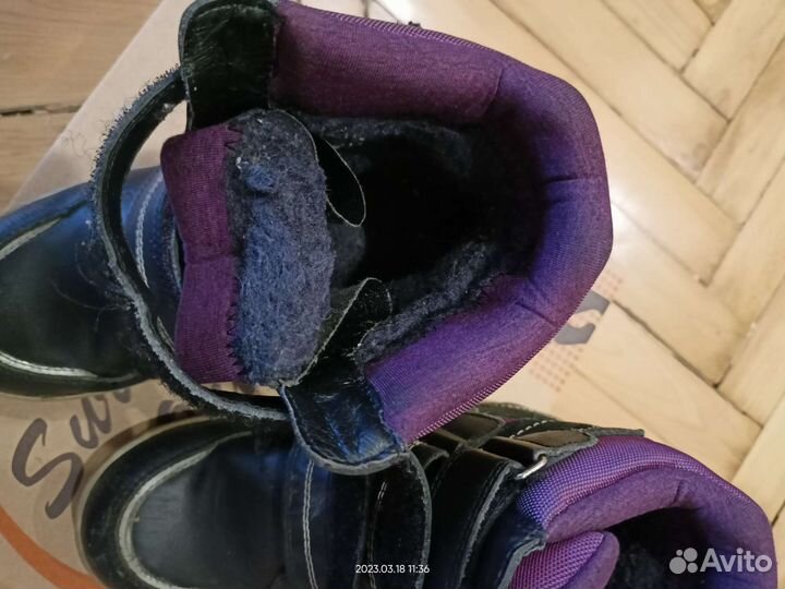 Ботинки зимние 32