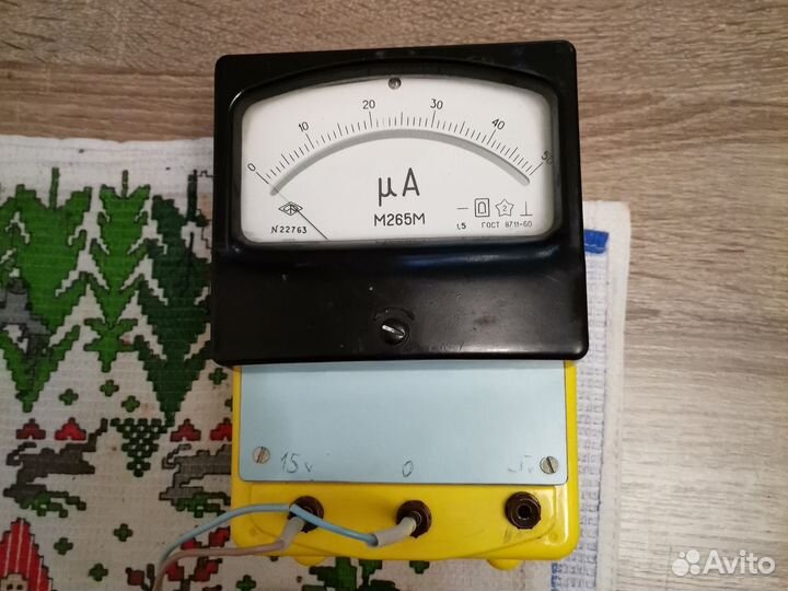 Микроамперметр М265М