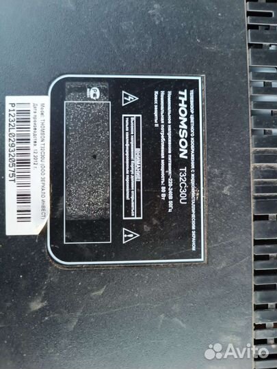 Телевизор thomson 32
