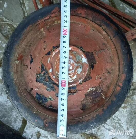 Колёса от тележки СССР