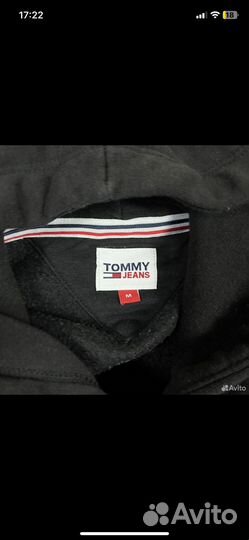 Худи Tommy Jeans Оригинал Черное (Guess Ralph)
