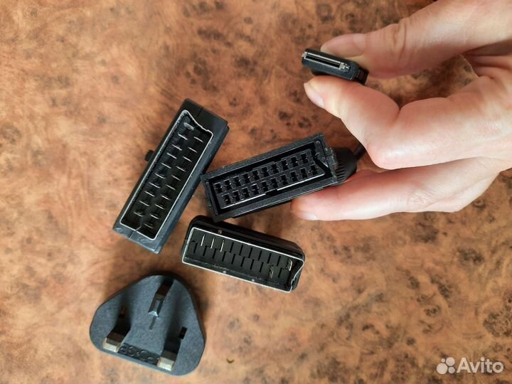 Кабели scart, провода тюльпаны