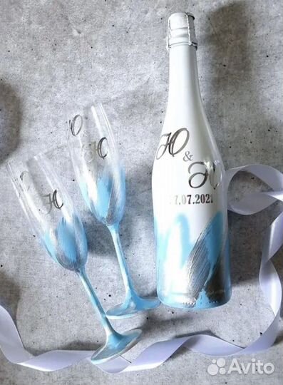 Свадебный набор бокалов