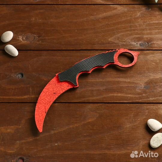 Керамбит, паутина. Игрушка дерево. Арт: 3785702