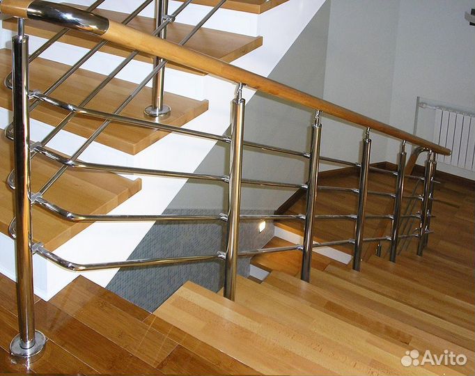 Перила комбинированные