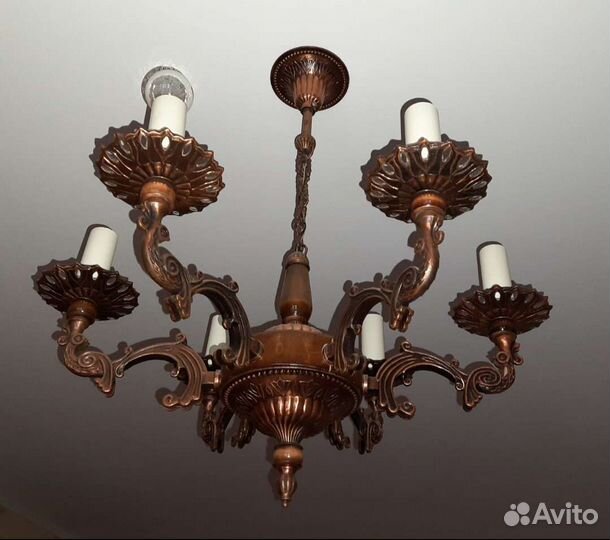 Люстра СССР жар - птица, бра СССР