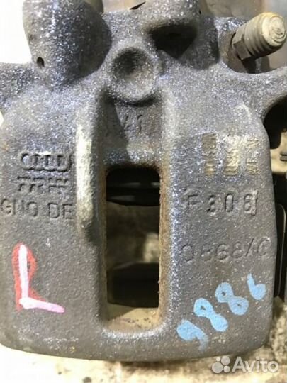 Суппорт задний правый Audi A6 4F5 AUK 2005-2008