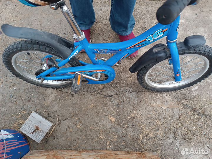 Велосипед детский с 3 до 6лет. Колеса р16
