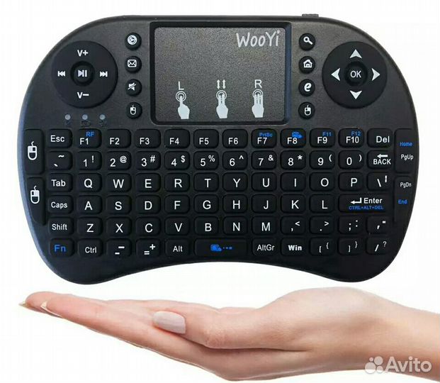 Мини клавиатура RGB с тачпадом