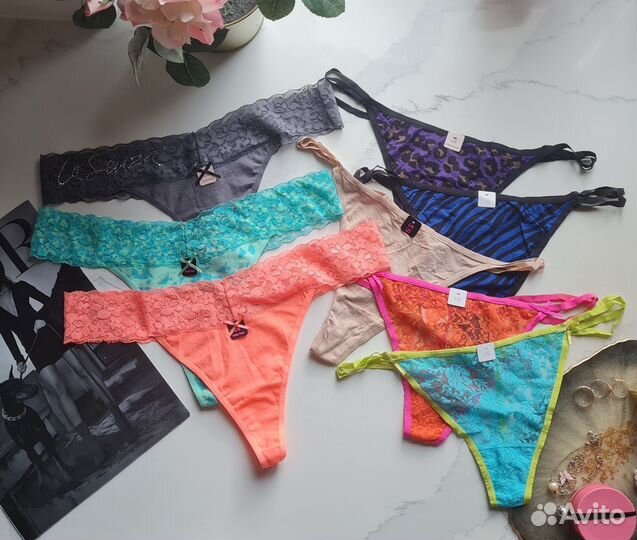 Женские трусики стринги XS S M L XL La Senza