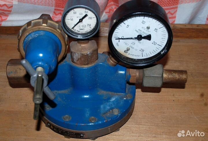 Рамповый кислородный редуктор дкр-500. СССР