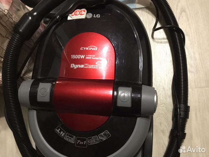 Моющий пылесос LG cyking