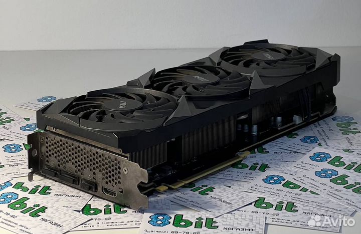 Видеокарта MSI GeForce RTX 3080 ventus 3X 10G