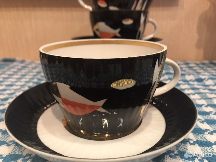 Чайная пара Дулево