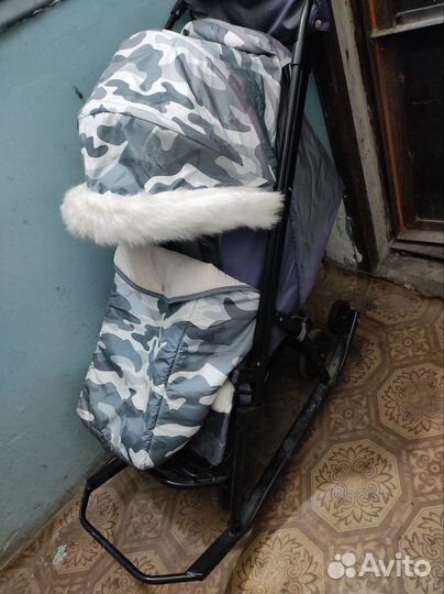 Санки коляска