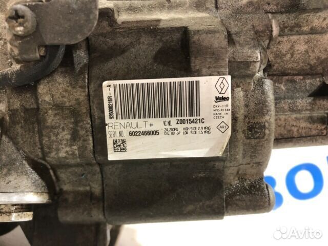 Компрессор кондиционера LADA xray 1.6 мт