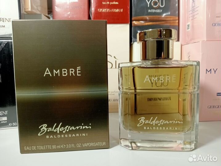 Baldessarini ambre 100 мл товар lot*44526