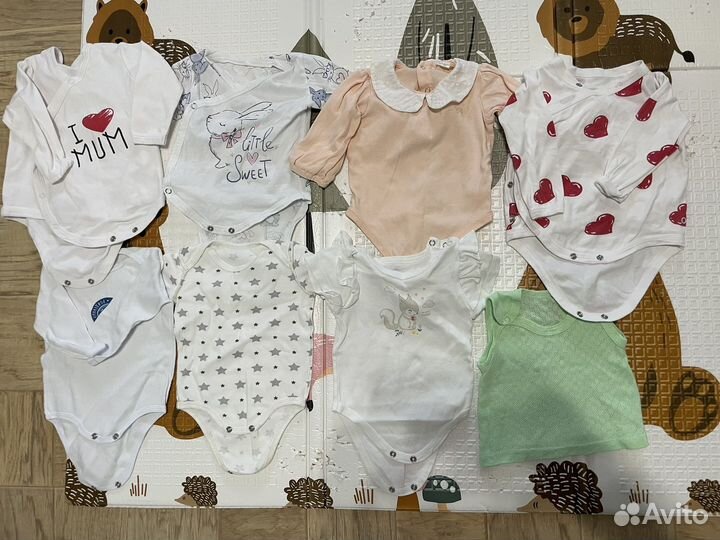 Пакет вещей на девочку 62-68 р